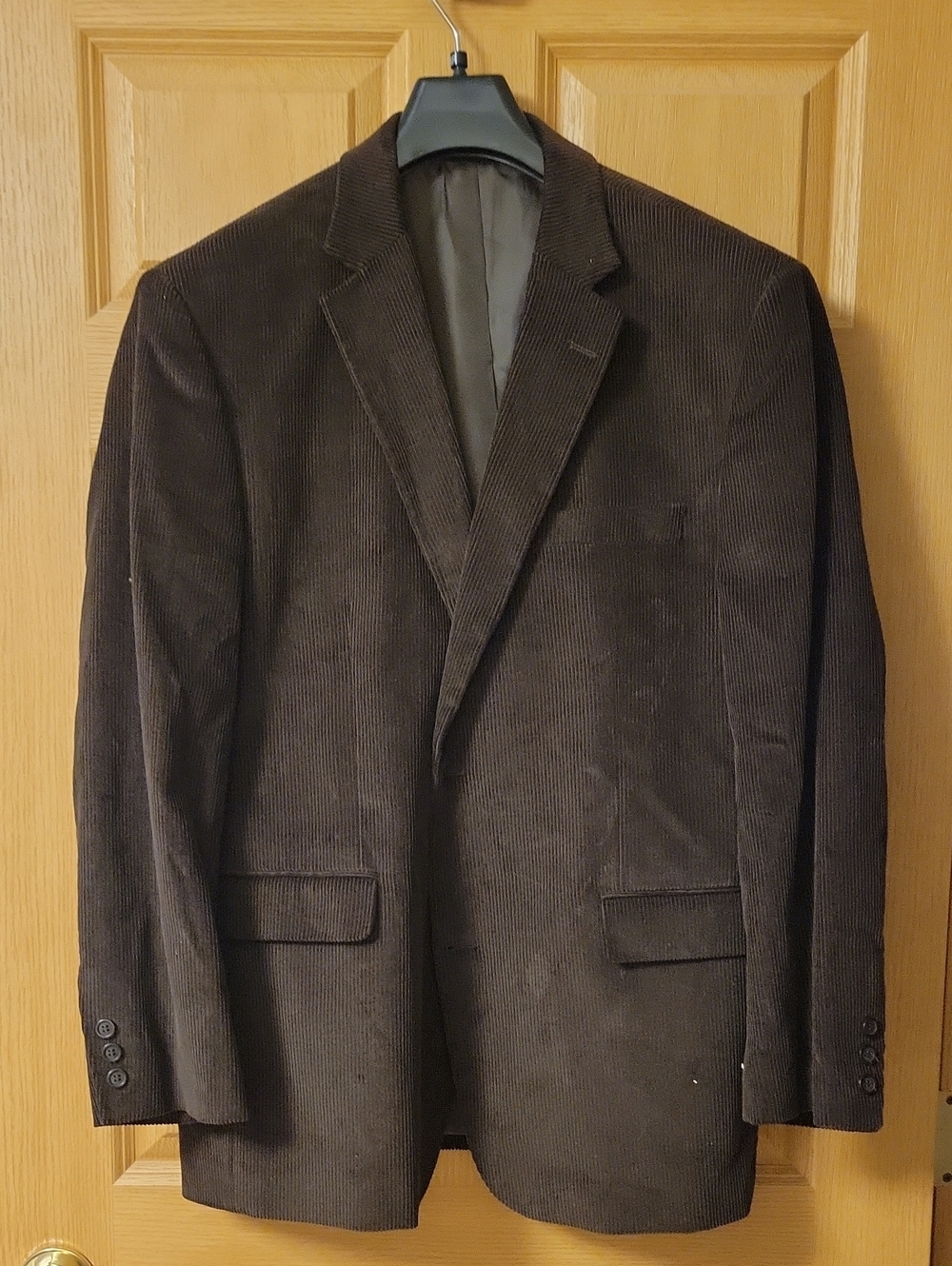 Men's Brown Corduroy Blazer